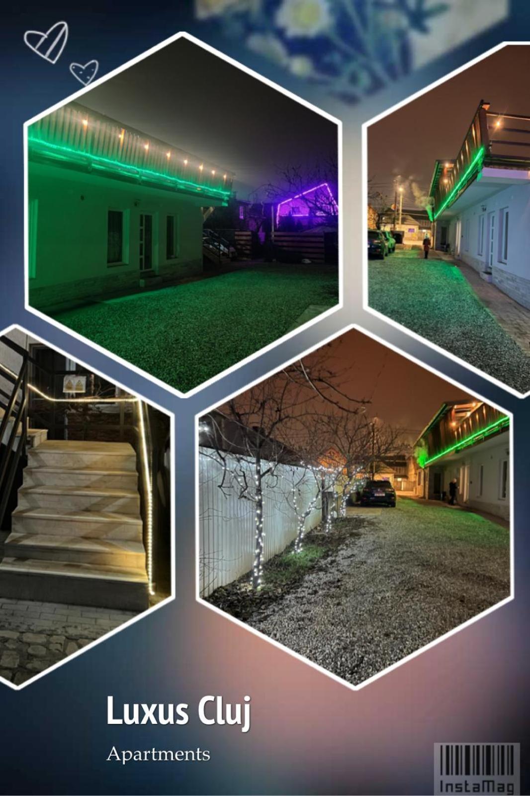 Luxus Cluj Airport Apartments Bagian luar foto